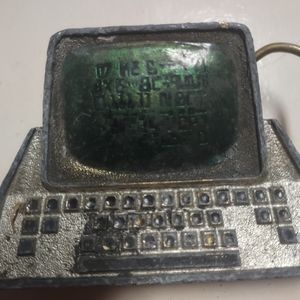 Retro Computer Standalone 80's Vintage 1981 The Great American Belt Buckle Co